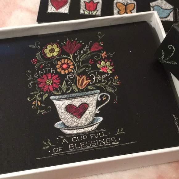 Lang Cup Of Blessings Note Card Set of 12, NWT - Picture 10 of 12